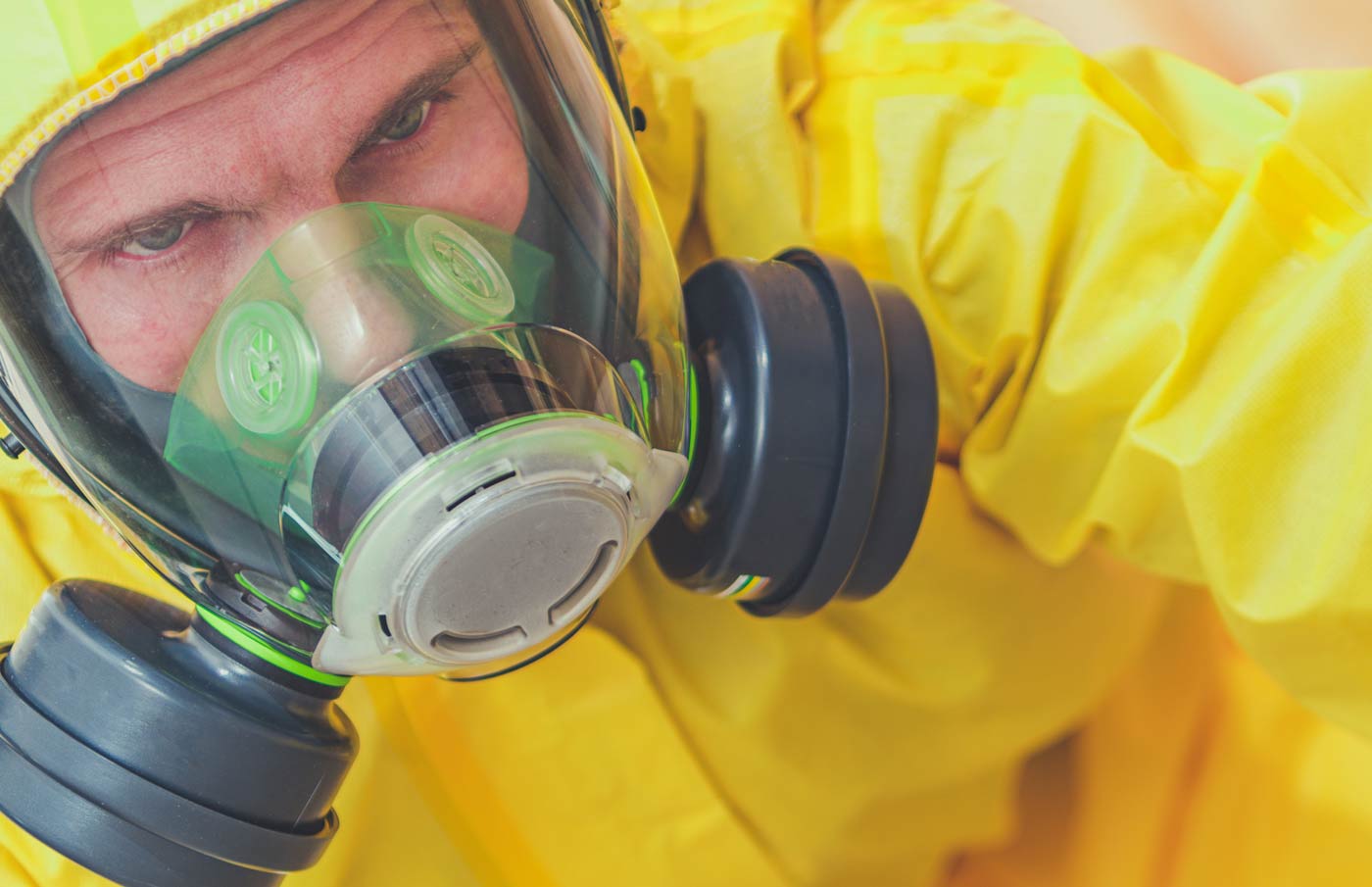 CBRN HazMat Suit - Reusable, Heavy Duty Protective Suit for  Chemical/Biological threats and other Harsh Environments